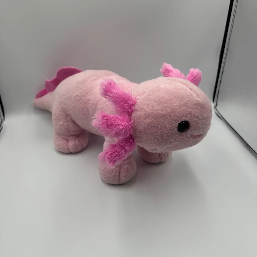 Build-A-Bear Axolotl‎ Plush Kids OS Pink Stuffed Animal Salamander Toy